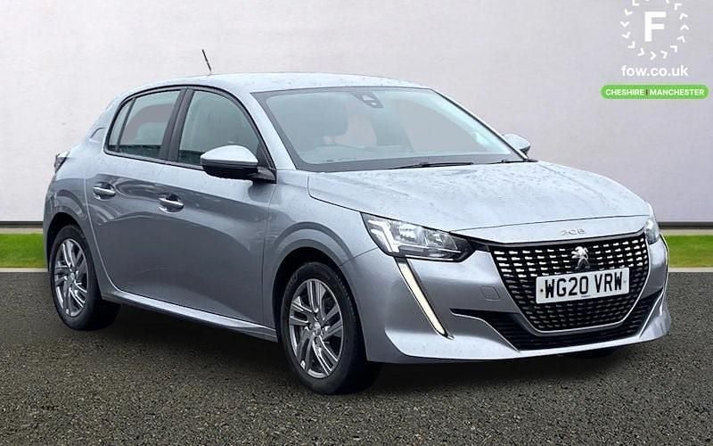 Used Peugeot 208 Active 75 HP (55 kW) 2020 Grey Hatchback