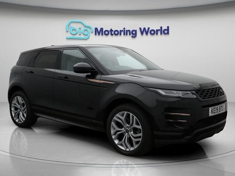Black Used 2019 Land Rover Range Rover evoque HSE Dynamic Estate | £23,300 (Fair price) - Image 1/4