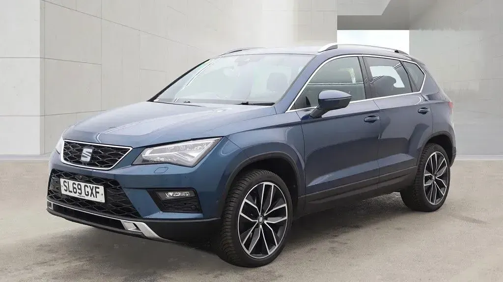 Used Seat Ateca 4Drive 150 HP (110 kW) 2019 Blue SUV