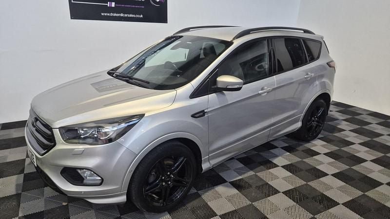 Used Ford Kuga ST-Line 150 HP (110 kW) 2018 Silver SUV
