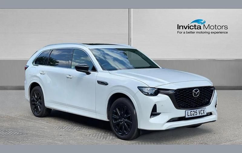 White Used 2025 Mazda CX-80 Homura-Line SUV | £39,900 (Super price) - Image 1/4