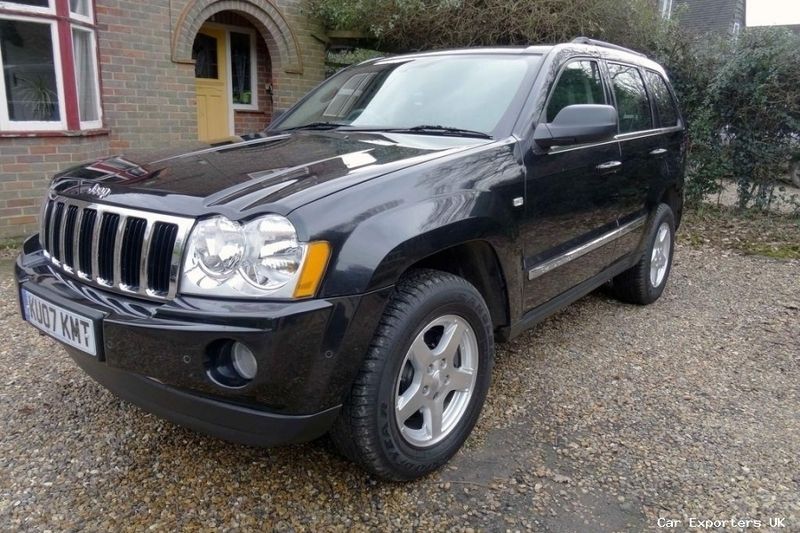 Used Jeep Grand Cherokee 215 HP (158 kW) 2007 Black SUV