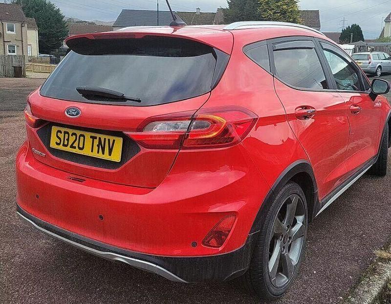 Used Ford Fiesta Active 125 HP (91 kW) 2020 Red Hatchback