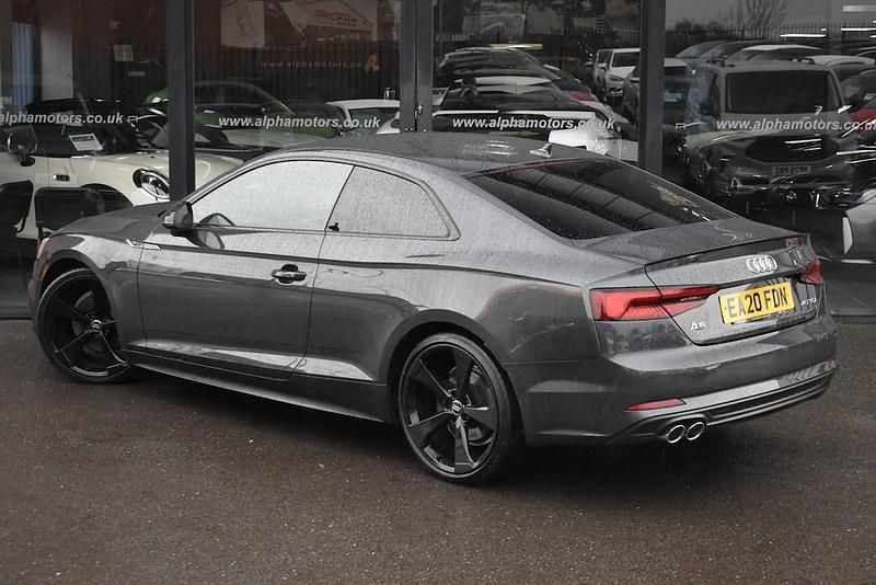 Used Audi A5 Black Edition 190 HP (139 kW) 2020 Grey Coupe