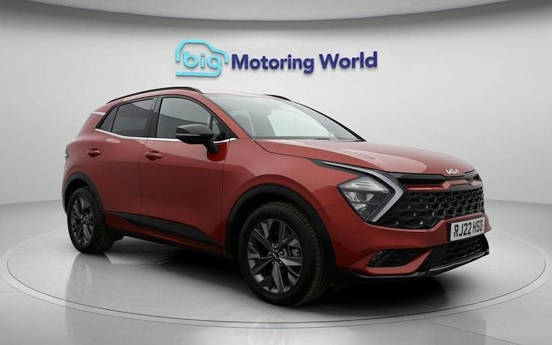 Used Kia Sportage GT-Line 230 HP (169 kW) 2022 Red SUV