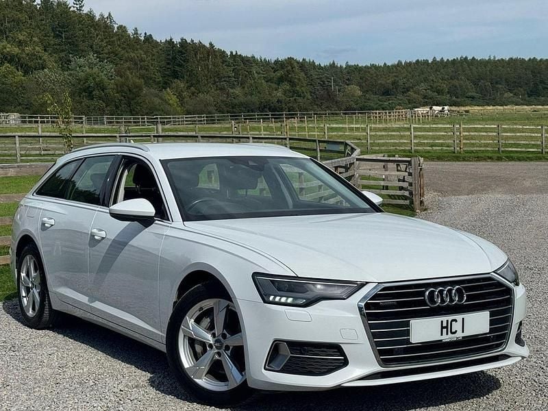 White Used 2020 Audi A6 Sport Estate | £19,490 (Super price) - Image 1/4