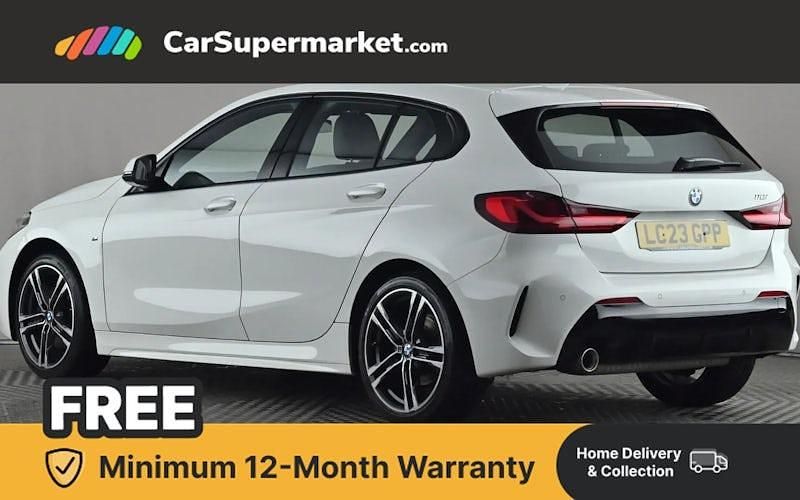 Used BMW 118 M Sport 136 HP (100 kW) 2023 White Hatchback
