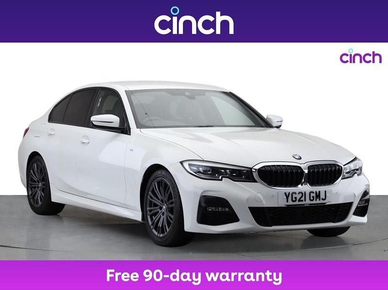 White Used 2021 BMW 318 M Sport Sedan | £18,249 (Fair price) - Image 1/3