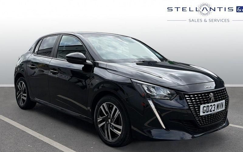 Used Peugeot 208 Active+ 75 HP (55 kW) 2023 Black Hatchback