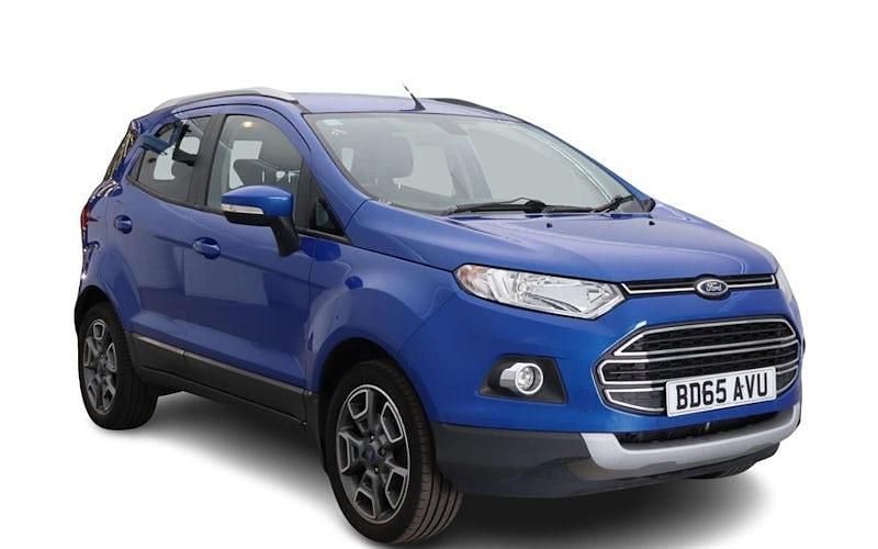 Blue Used 2014 Ford Ecosport Titanium SUV | £5,440 (Fair price) - Image 1/4