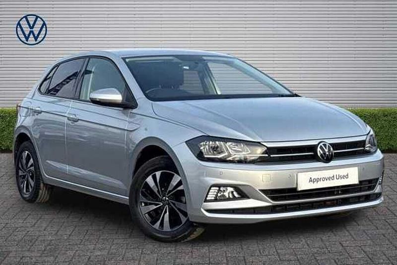Used VW Polo Match 95 HP (69 kW) 2021 Silver Hatchback