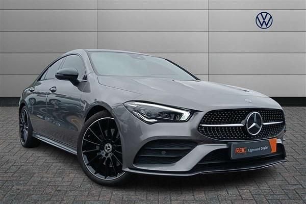 Grey Used 2022 Mercedes CLA220 AMG Line Premium Plus Sedan | £26,499 (Good price) - Image 1/4