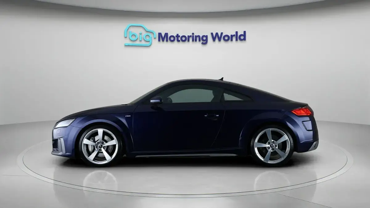 Used Audi TT S-Line 245 HP (180 kW) 2021 Blue Coupe
