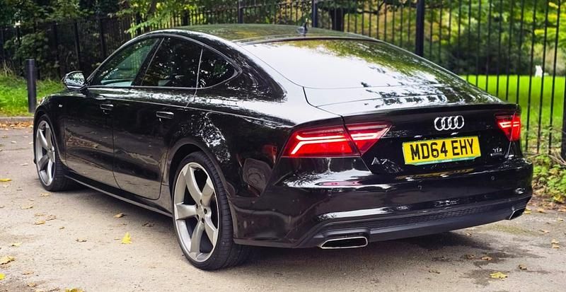 Used Audi A7 Black Edition 2015 Black Hatchback