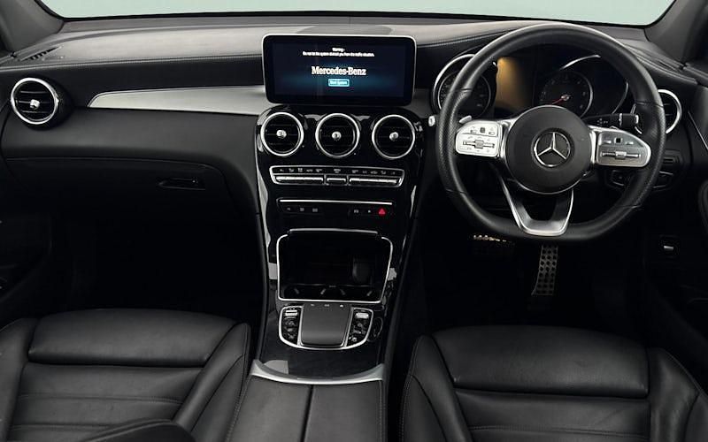 Used Mercedes GLC220 AMG line 194 HP (142 kW) 2022 Blue Estate