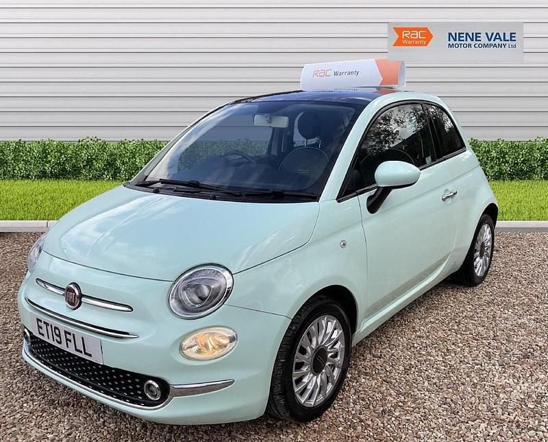 Used Fiat 500 Lounge 69 HP (50 kW) 2019 Green Hatchback