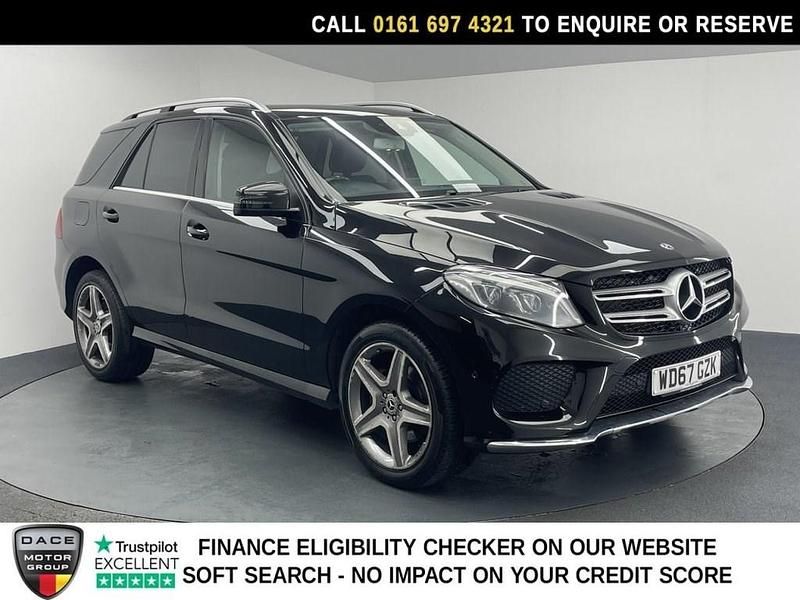 Used Mercedes GLE250 AMG line 204 HP (150 kW) 2018 Black Estate