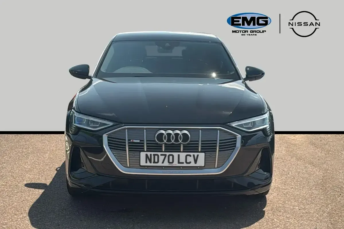 Used Audi e-tron Sportback S-Line 300 kW (408 HP) 2020 Black SUV