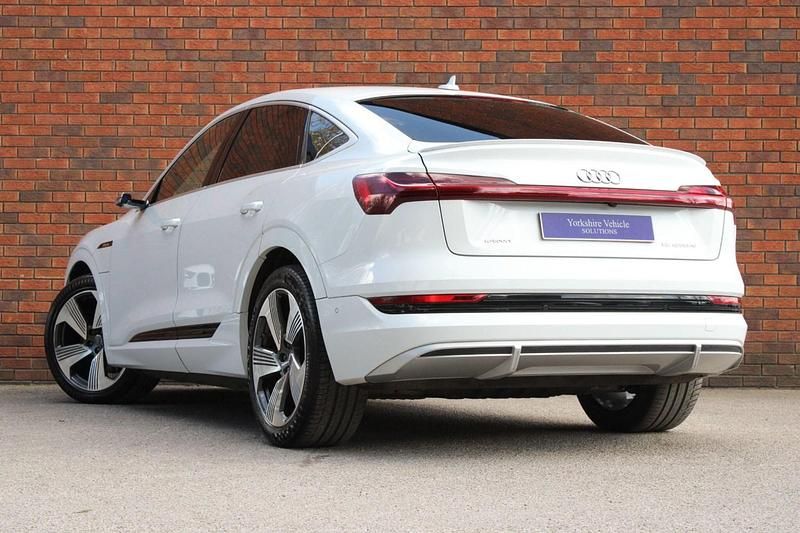 Used Audi e-tron S-Line 300 kW (408 HP) 2020 White SUV