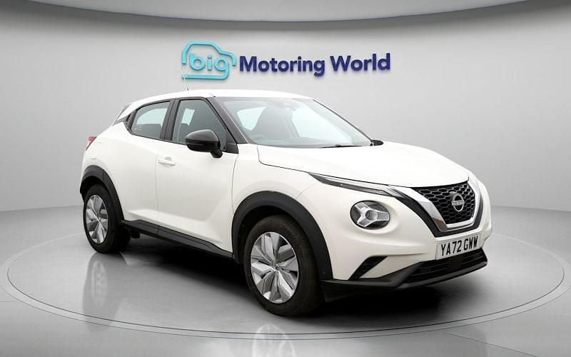 Used Nissan Juke Acenta 114 HP (83 kW) 2023 White SUV