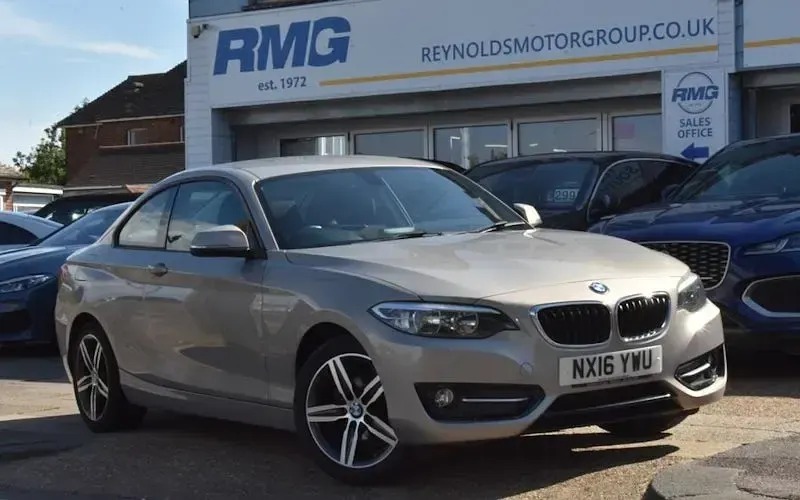 Used BMW 218 Sport Line 136 HP (100 kW) 2016 Coupe
