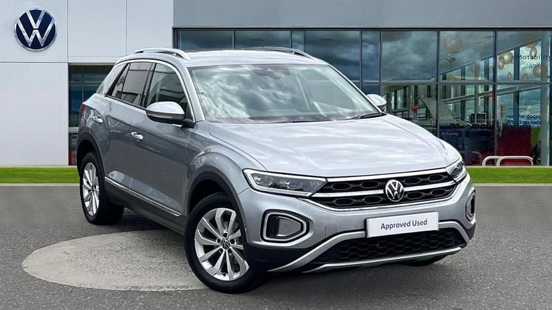 Pyrite silver Used 2024 VW T-Roc Style SUV | £25,763 (Fair price) - Image 1/4