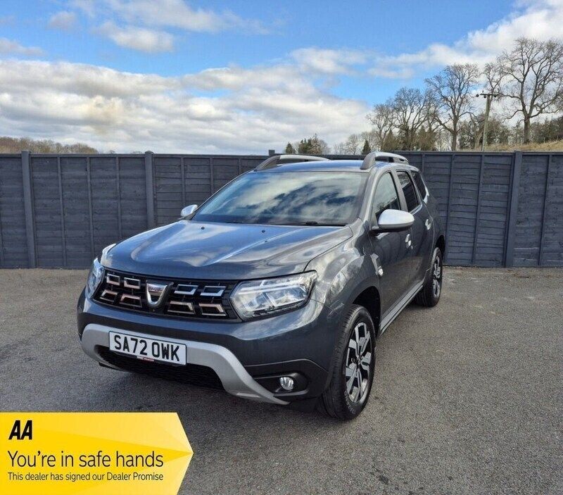 Grey Used 2022 Dacia Duster Prestige SUV | £13,455 (A bit pricey) - Image 1/4