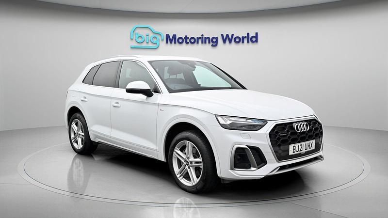 Begagnad Audi Q5 S-Line 201 HK (147 kW) 2021 Vit SUV