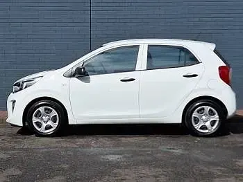 Begagnad Kia Picanto 2022 Vit Halvkombi