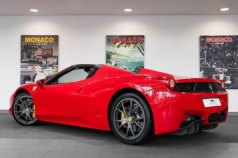 Used Ferrari 458 605 HP (444 kW) 2014 Rosso corsa Cabriolet