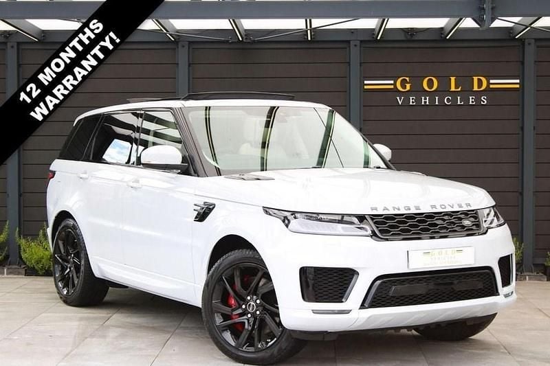 White Used 2018 Land Rover Range Rover Sport Dynamic SUV | £31,895 (Fair price) - Image 1/4