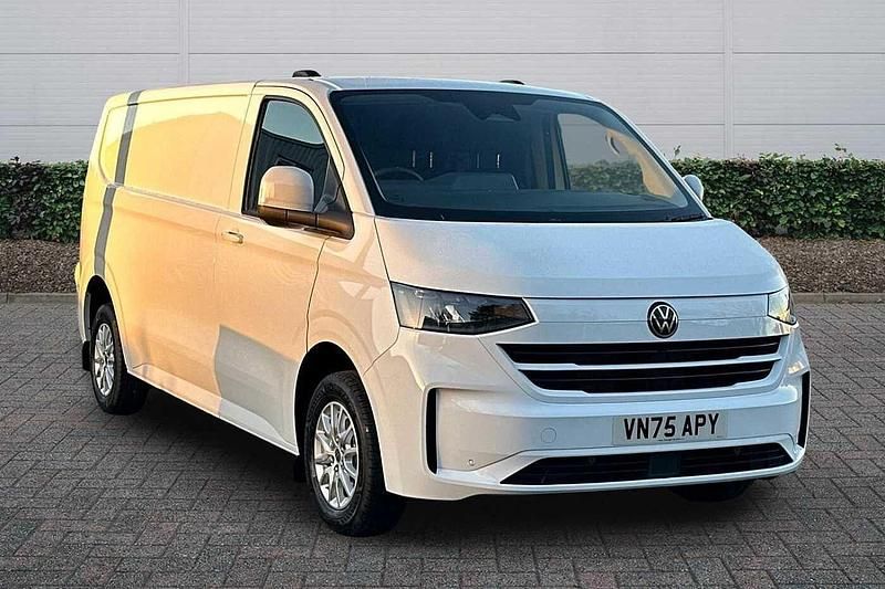 Clear white Used 2025 VW Transporter Pro Van | £39,995 (Fair price) - Image 1/4