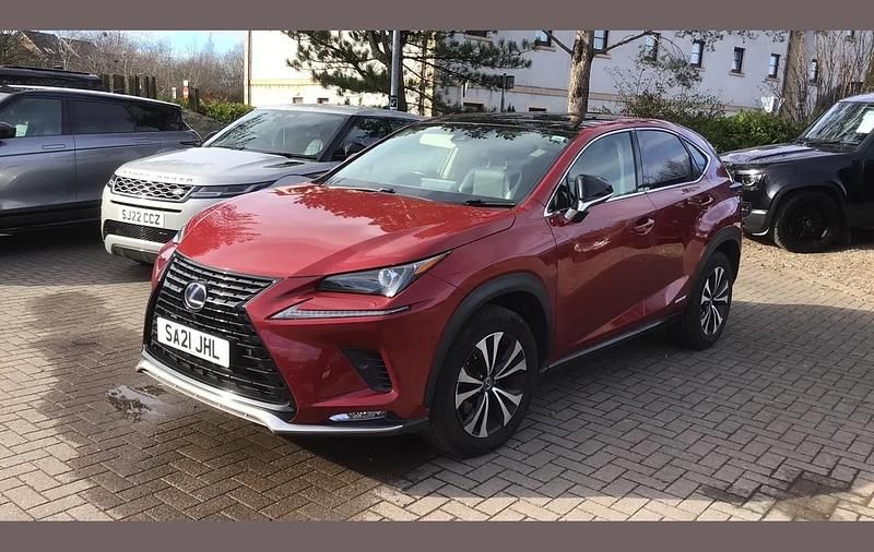 Used Lexus NX300h 194 HP (142 kW) 2021 Red SUV