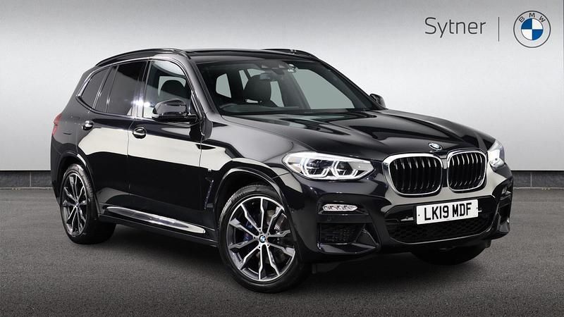 Black Used 2019 BMW X3 M Sport SUV | £26,500 (A bit pricey) - Image 1/4