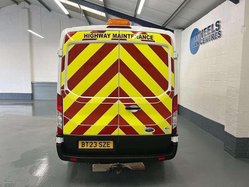 Used Ford Transit 130 HP (95 kW) 2023 White Van