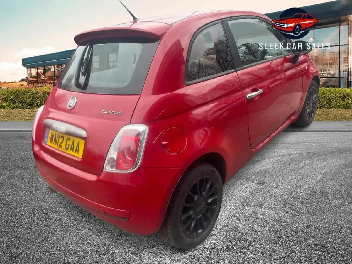 Used Fiat 500 85 HP (62 kW) 2012 Red Hatchback