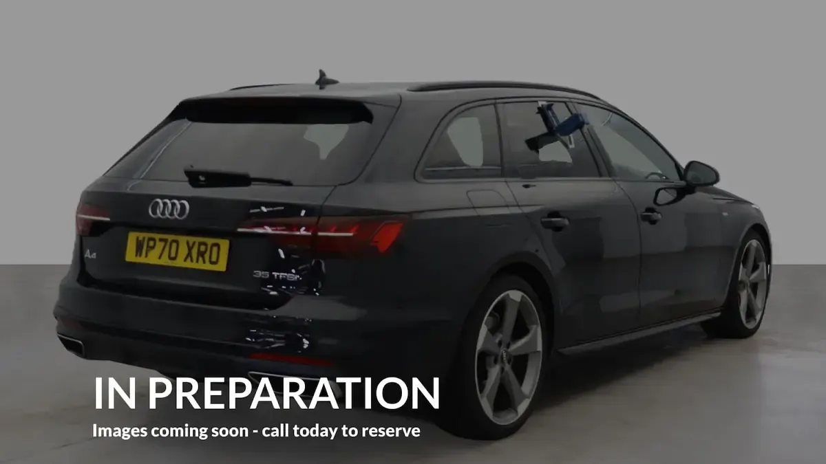 Used Audi A4 Black Edition 150 HP (110 kW) 2020 Black Estate