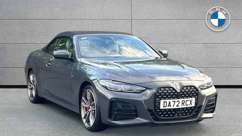 Grey Used 2022 BMW M440 M Sport Sedan | £37,990 (Fair price) - Image 1/4