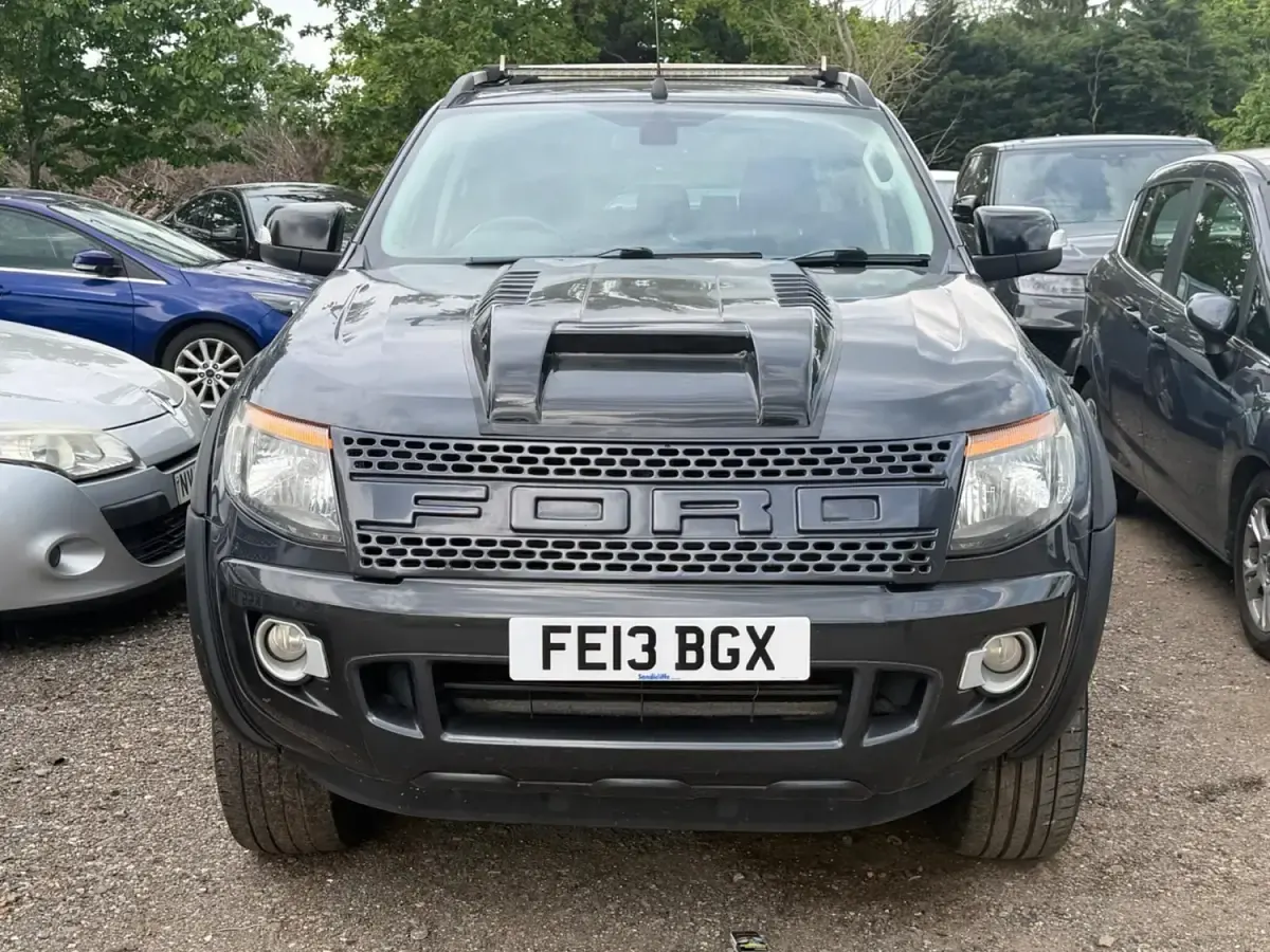 Käytetty Ford Ranger Wildtrack 200 HP (147 kW) 2013 Harmaa Nouto
