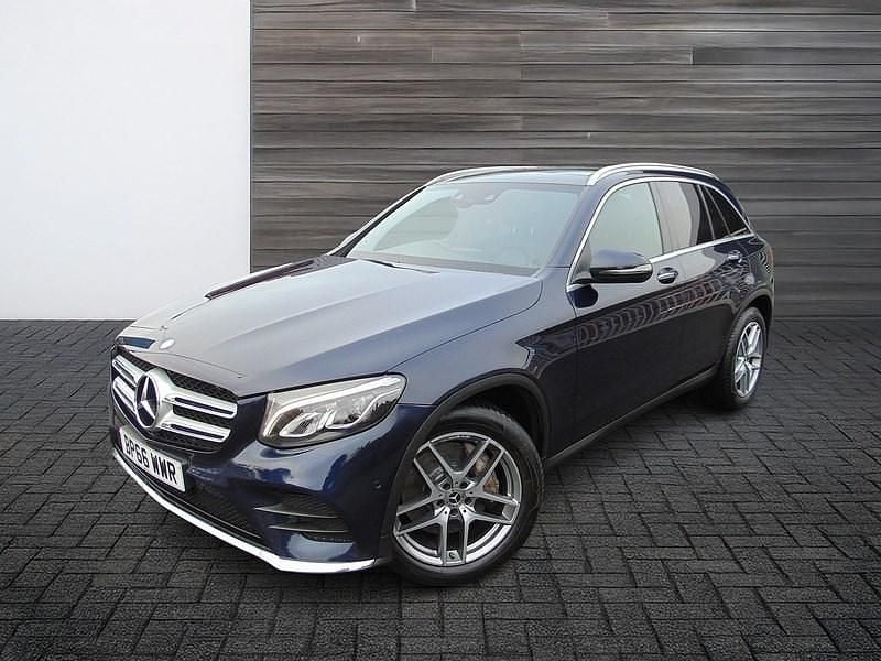 Used Mercedes GLC220 AMG line 2016 Blue SUV