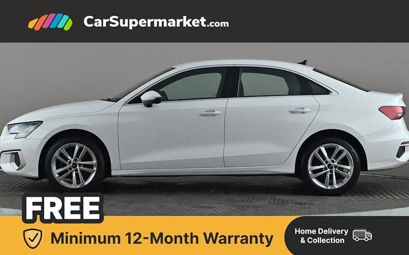 Used Audi A3 Sport 150 HP (110 kW) 2023 White Sedan