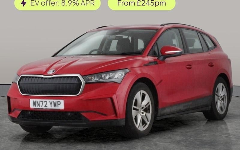 Used Skoda Enyaq iV ecoSuite 131 kW (179 HP) 2022 Red SUV