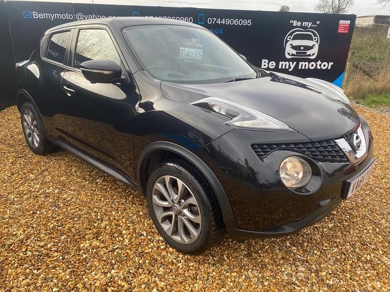 Black Used 2015 Nissan Juke S SUV | £4,199 (Fair price) - Image 1/4