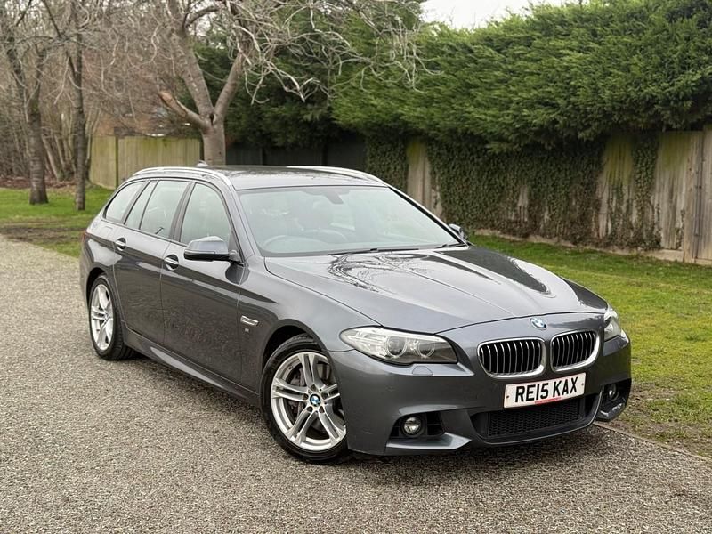 Grey Used 2015 BMW 535 M Sport Estate | £9,995 (Fair price) - Image 1/4