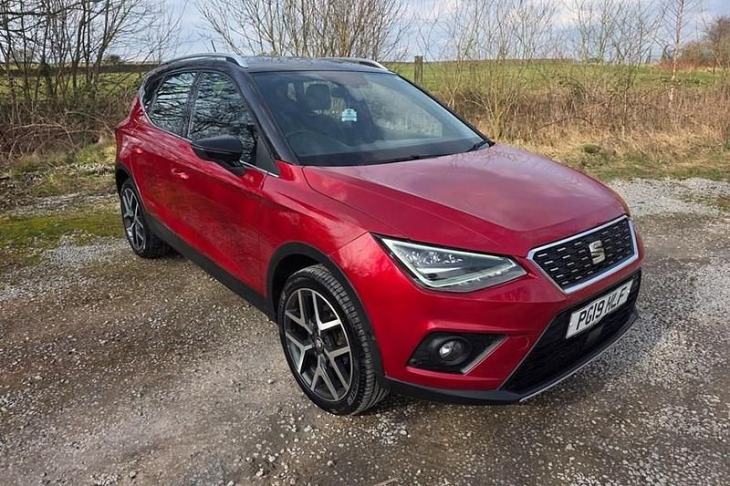 Used Seat Arona XCELLENCE Lux 115 HP (84 kW) 2019 Red SUV