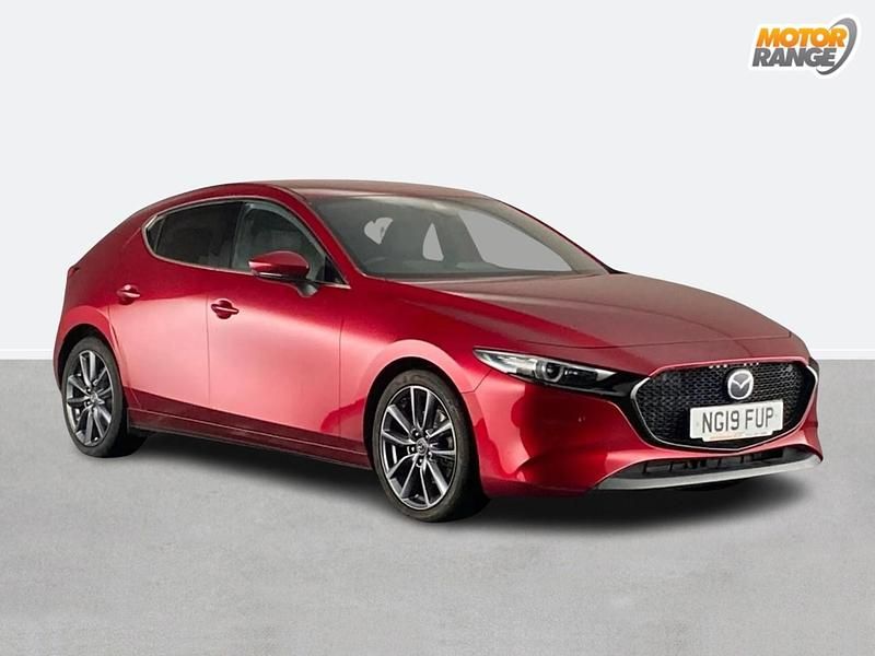 Red Used 2019 Mazda 3 Inclusive Hatchback | £13,895 (A bit pricey) - Image 1/4