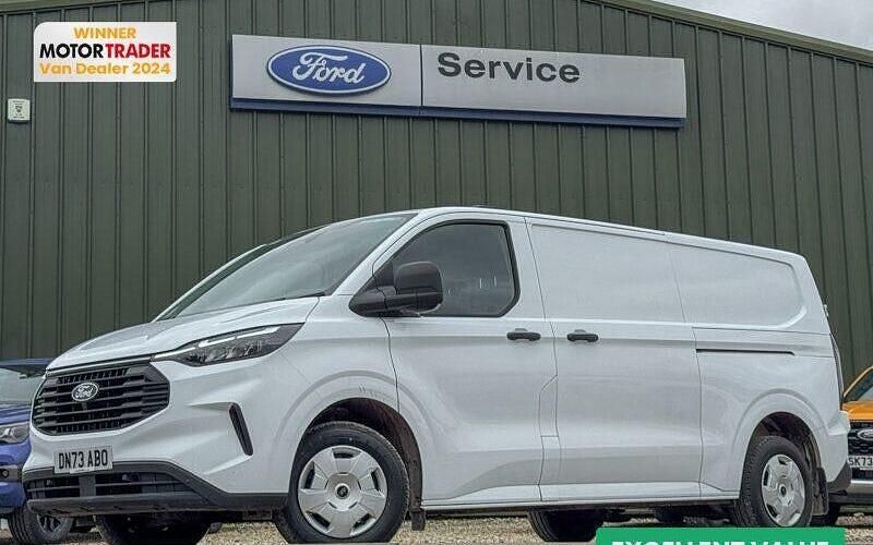 Used Ford Transit Custom Trend 136 HP (100 kW) 2024 White Van