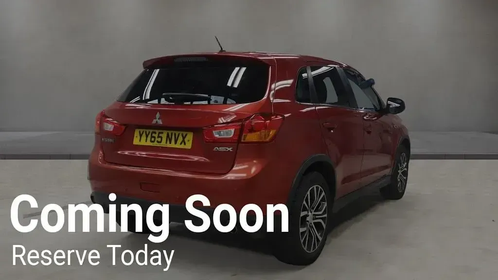 Used Mitsubishi ASX 117 HP (86 kW) 2015 Red SUV