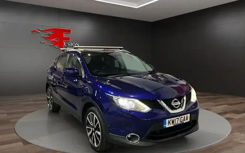 Used Nissan Qashqai Tekna 110 HP (80 kW) 2017 Blue SUV