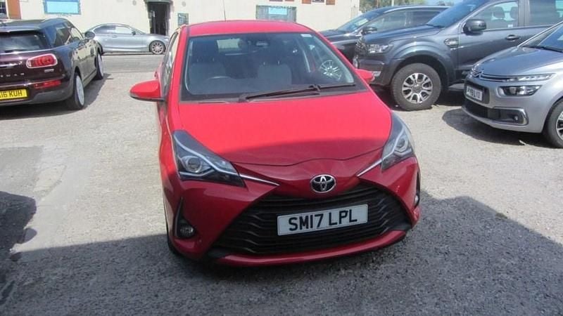Red Used 2017 Toyota Yaris Hatchback | £11,495 (Fair price) - Image 1/1